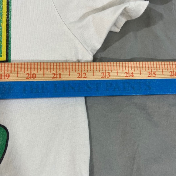 Oregon Ducks Donald Duck Graphic T Shirt Mens Size Large Relaxed Fit White - Picture 11 of 12